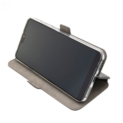 Tenké pouzdro typu kniha FIXED Topic pro Motorola Moto G32, černé