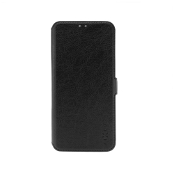 Tenké pouzdro typu kniha FIXED Topic pro Motorola Moto E32s, černé