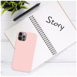 Zadní pogumovaný kryt FIXED Story pro Xiaomi 12 Lite, růžový